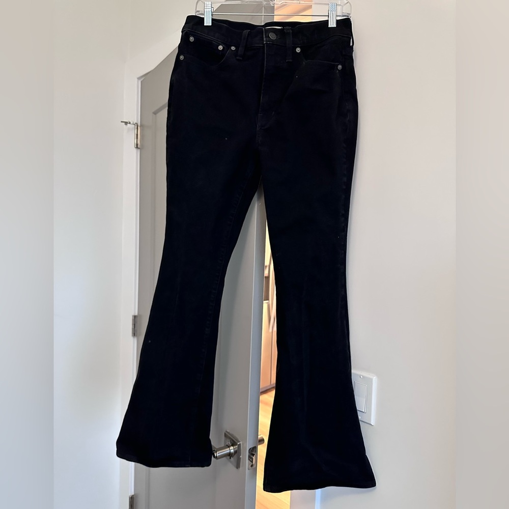 Madewell The Favorite Vintage Jean Flare dark wash size 28 - Picture 3 of 3